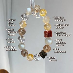 Original Multi-Gemstone Crystal Bracelet