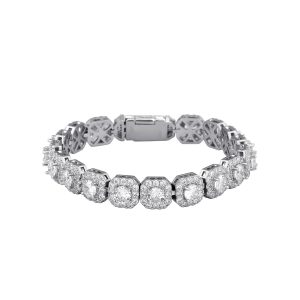 Men's Iced Out 5A CZ Cuban Tennis Bracelet